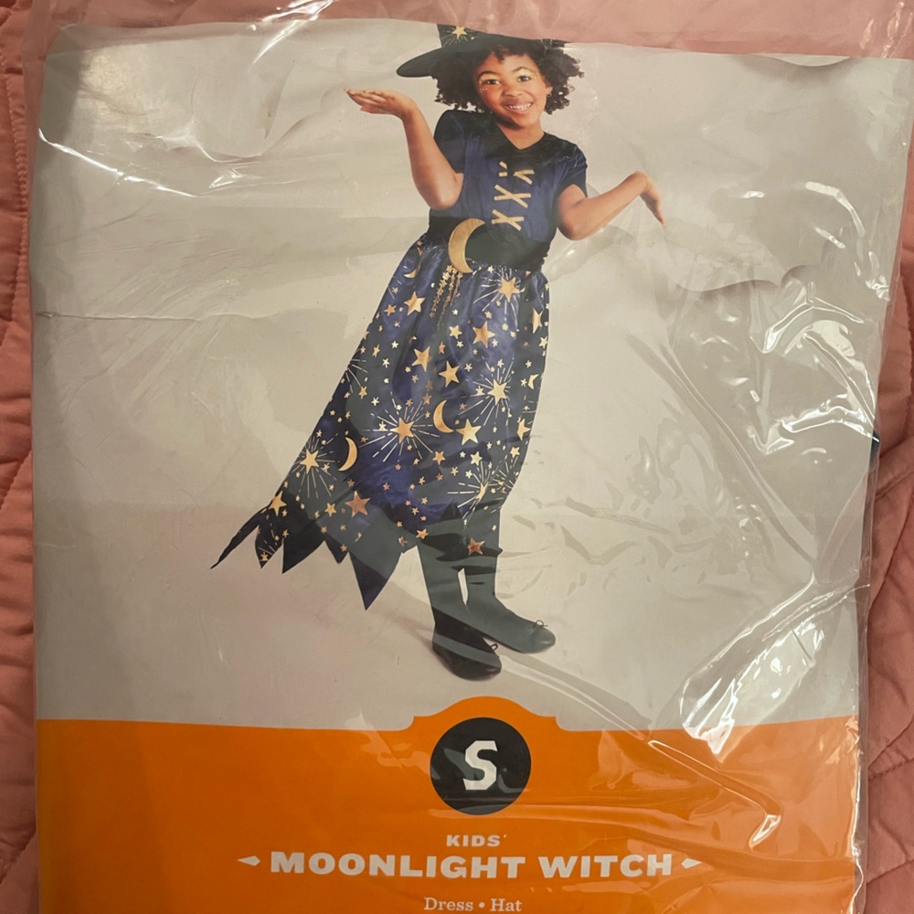 4-5T witch costume dress with hat